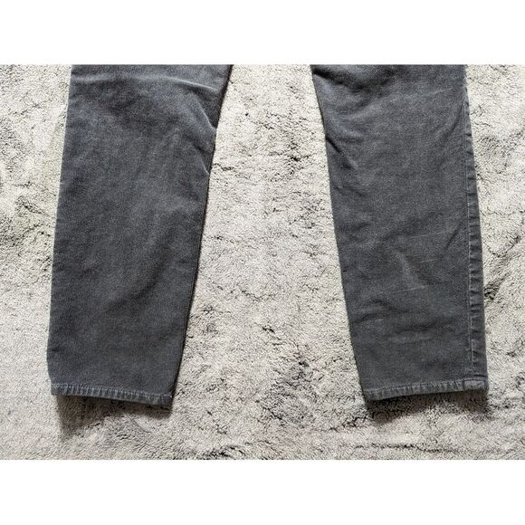 J. Crew Tapered Leg Corduroy Pants Women's Size 31 Gray - Picture 10 of 11